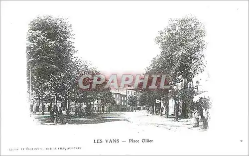 Cartes postales moderne Les Vans Place Ollier