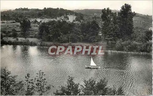 Cartes postales moderne Chambonas (Ardeche) Le Chassezac dans le fond le Chateau