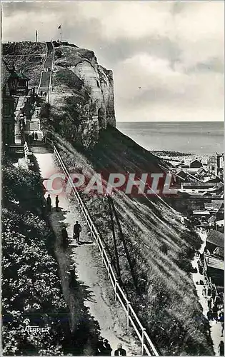 Cartes postales moderne Le Treport (Seine Maritime) Les Escaliers d'acces aux Terrasses