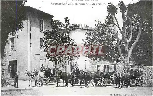 Cartes postales moderne Auguste Lafont Entrepreneur de Voitures pour excursions