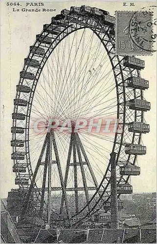 Cartes postales moderne Paris La Grande Roue