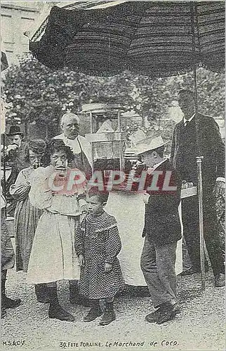 Cartes postales moderne Fete Foraine Le Marchand de Coco