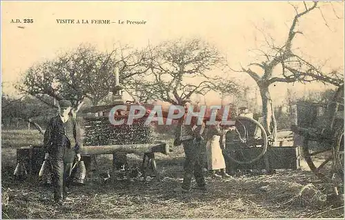 Moderne Karte Visite a la Ferme Le Pressoir