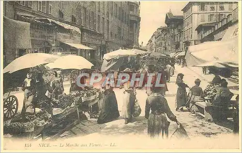 Cartes postales moderne Nice Le Marche aux Fleurs