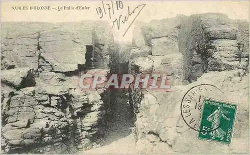 Cartes postales Sables d'Olonne Le Puits d'Enfer