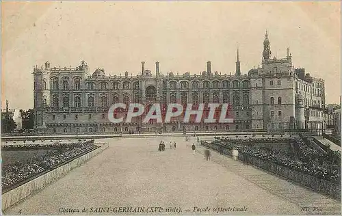 Ansichtskarte AK Chateau de Saint Germain (XVIe Siecle) Facade Septentrionale