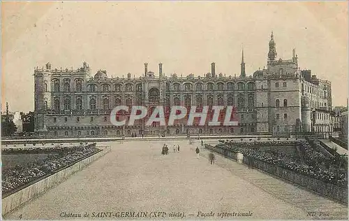 Cartes postales Chateau de Saint Germain (XVIe Siecle) Facade Septentrionale