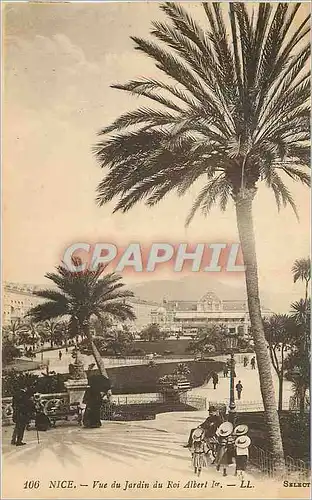 Cartes postales Nice Vue du Jardin du Roi Albert 1er