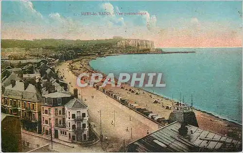 Cartes postales Mers les Bains Vue Panoramique