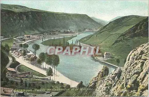 Cartes postales Besancon Vallee de Casamene et le Malpas