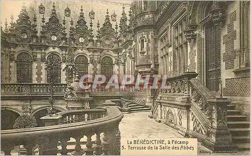Cartes postales Benedictine a Fecamp Terrasse de la Salle des Abbes