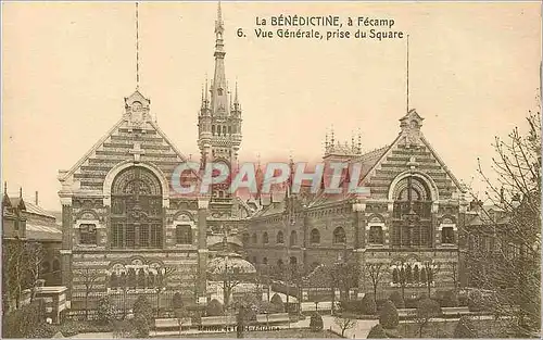 Cartes postales Benedictine a Fecamp Vue Generale prise du Square