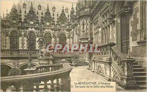 Cartes postales Benedictine a Fecamp Terrasse de la Salle des Abbes