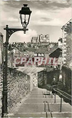 Cartes postales moderne Nantes (Loire Atlantiques) La Cathedrale vue de la Rue Lenotre