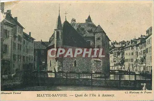 Cartes postales Quai de l'Ile a Annecy Haute Savoie