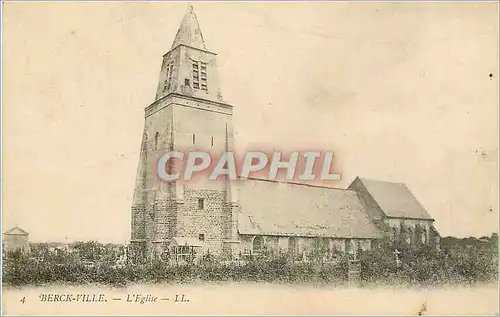 Cartes postales Berck Ville L'Eglise