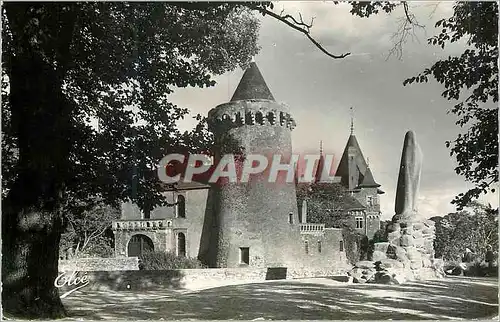 Moderne Karte Pornic (Loire Atlant) La Vierge et le Chateau