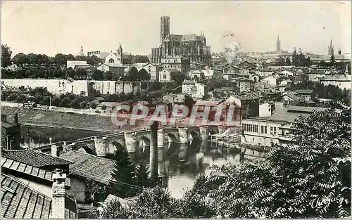 Cartes postales moderne Limoges (Haute Vienne) Le Pont et la Cathedrale Saint Etienne XIIIe S