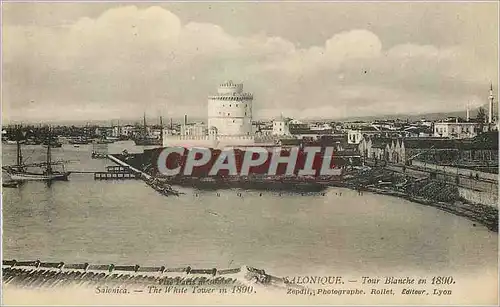 Cartes postales Salonique Tour Blanche en 1890
