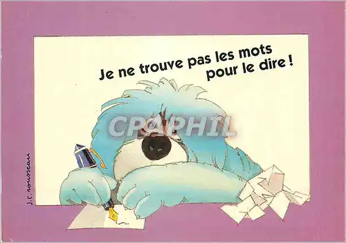 Cartes postales moderne Je ne trouve pas les mots pour le Dire Animaux doux