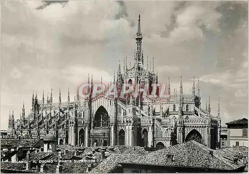 Cartes postales moderne Milano il Duomo Parte Superiore