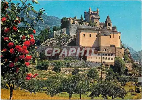 Cartes postales moderne Vall d'Aosta Chateau de St Pierre m 660 (Siecle XIII)