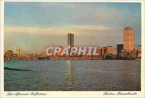 Cartes postales moderne Boston Massachusetts Late Afternoon Reflections