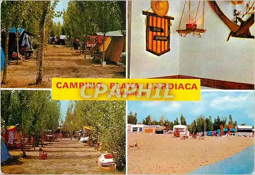 Cartes postales moderne Cambrils (Tarragona) Espana Camping Playa l'Ardica