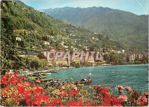 Cartes postales moderne Montreux Les Quais et l'Hotel Excelsior