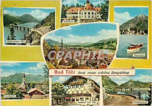 Cartes postales moderne Bad Tolz und Seine Schone Ungebung