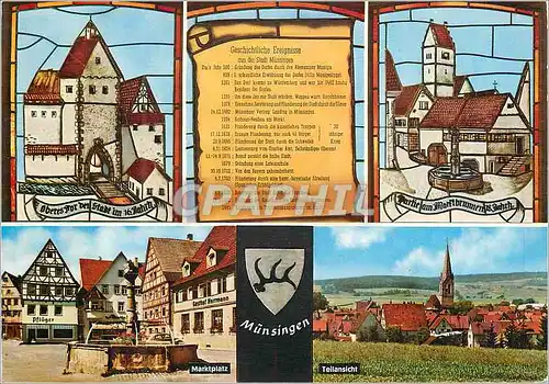 Cartes postales moderne Munsingen Schwab Alb