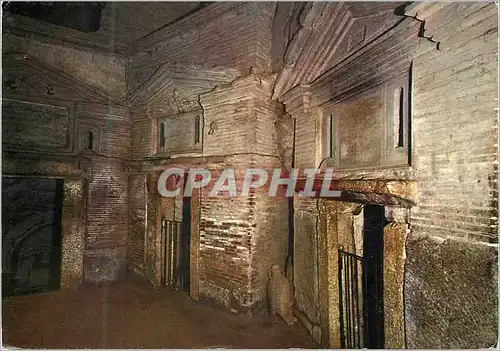 Cartes postales moderne Roma Via Napoleone III Catacombe di S Sebastiano Les Trois Tombes sous l'Eglise