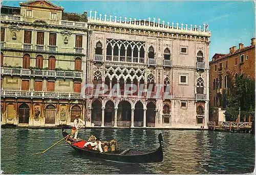 Cartes postales moderne Venezia Ca d'Oro Bateau