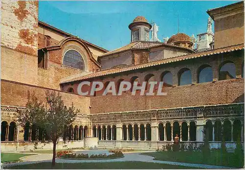 Moderne Karte Roma La Basilique de St Jean in Lateran Cloitre