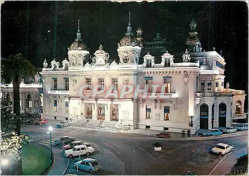 Cartes postales moderne Monte Carlo Les Illuminations du Casino