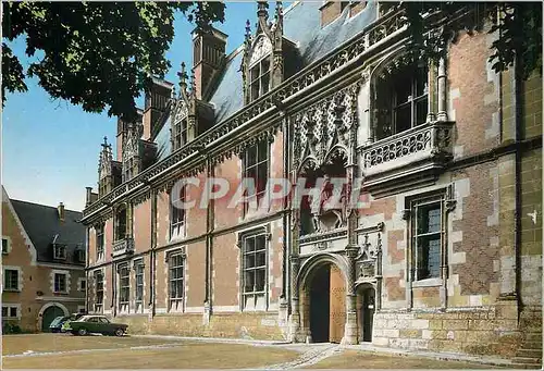 Moderne Karte Chateau de Blois Val de Loire L'Aile Louis XII (1498 1503)