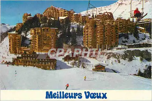 Cartes postales moderne Meilleurs V�ux Ski