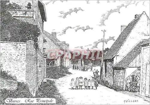 Cartes postales moderne Voivres Rue Principale