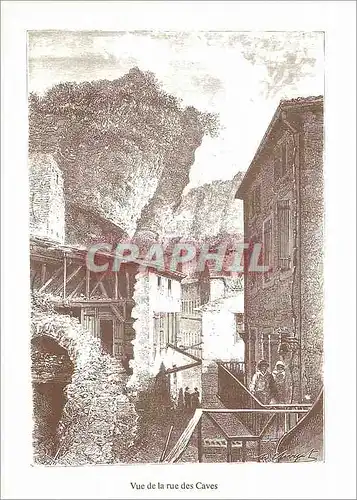 Cartes postales moderne Vue de la Rue des Caves
