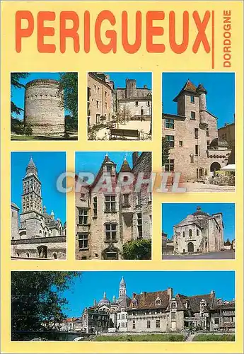 Moderne Karte Perigueux (Dordogne) Ville d'Art et Histoire