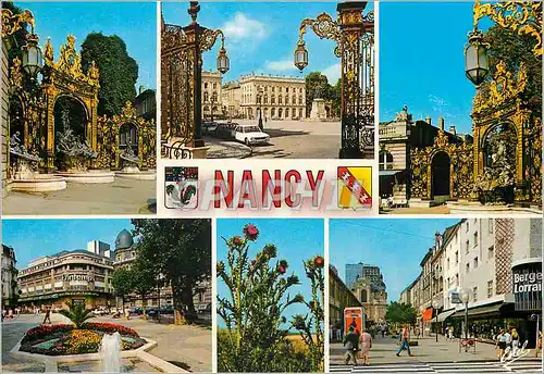 Cartes postales moderne Nancy (Meurthe et Moselle) La Place Stanislas Batie entre 1752 et 1756