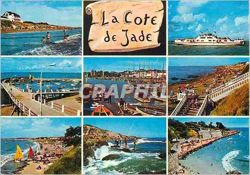 Cartes postales moderne Lumiere de la Cote de Jade Vues de St Brevin Mindin St Michel Pornic Tharon La plaine Prefailles
