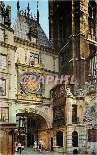 Moderne Karte Populaire de Rouen etait autrefois place dans le Beffroi
