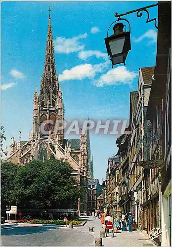 Cartes postales moderne Rouen (Seine Maritime) En Normandie Le Chevet de l'Eglise Saint Maclou Construite aux XVe et XVI