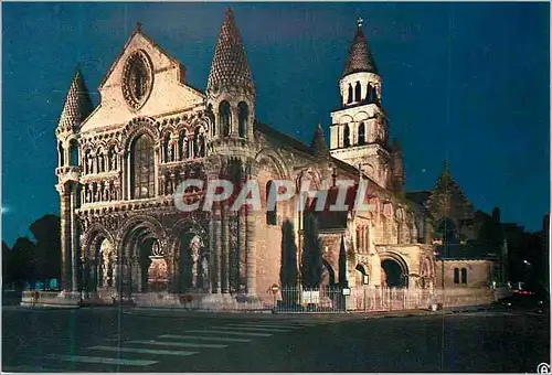Cartes postales moderne Poitiers (Vienne) L'Eglise Notre Dame de la Grande (XIe S)