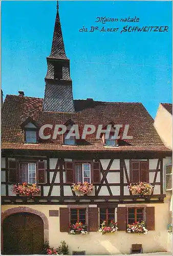 Cartes postales moderne Kaysersberg (Haut Rhin) Maison Natale de Dr Albert Schweitzer