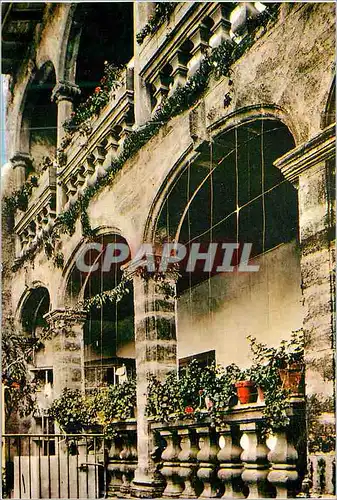 Cartes postales moderne Pezenas (Herault) Ville d'Art (XIVe XVe XVIe S) Ancienne facade de l'Hotel d'Alfonce (Theatre de