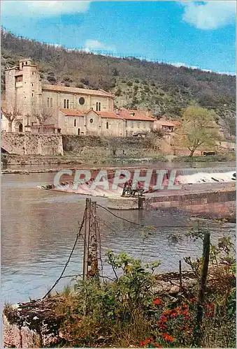Cartes postales moderne St Martory (Haute Garonne) L'Eglise XVIIIe Siecle et la Garonne