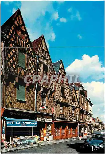 Cartes postales moderne Bourges (Cher) Les Merveilles du Berry Maisons anciennes rue Edouard Vaillant
