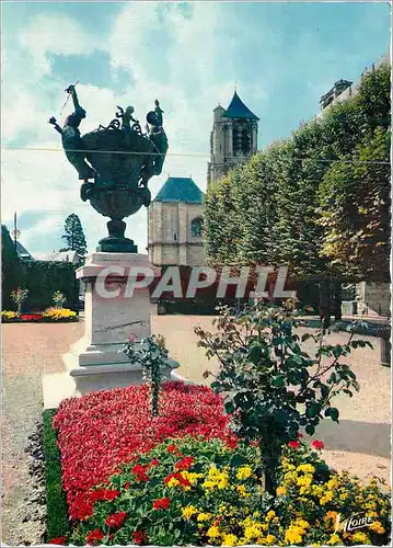Cartes postales moderne Bourges (Cher) Les Merveilles du Berry Perspective sur la Tour Soudre de la Cathedrale Saint Eti